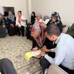 ADIYAMAN (PERRE) - AK Parti Adıyaman Merkez İlçe Başkanı Mehmet Fatih Olgun, Örenli TOKİ'de ikamet eden vatandaşlarla bir araya geldi.