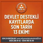 ADIYAMAN (PERRE) - (Berfin GÜRBÜZ) - Adıyaman Teknokent Koleji Kurucusu ve Yönetim Kurulu Başkanı Mustafa Yılmaz, devlet destekli eğitim ve kayıt döneminin 13 Ekim'de sona ereceğini belirterek, öğrenci ve velilere çağrıd...