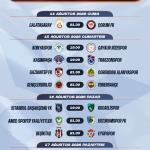 ULUSAL (PERRE) - (Musa GÜRBÜZ) - Süper Lig'de 2026-2027 sezonunun ilk hafta programı belli oldu.