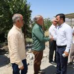 ADIYAMAN (PERRE) - Adıyaman'ın Kahta ilçesinde, Kahta Kaymakamı Muhammed Üsame Soysal, Işıktepe ve Damlacık köylerini ziyaret ederek yürütülen çalışmaları yerinde inceledi.