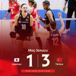ANKARA (PERRE) - (Berfin GÜRBÜZ) - A Milli Kadın Voleybol Takımı, 2026 Voleybol Milletler Ligi VNL üçüncü haftasının üçüncü maçında ev sahibi Japonya'yı 3-1 mağlup ederek finallere kalmayı garantiledi.