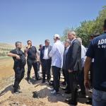 ADIYAMAN (PERRE) - Mustafa KAMIŞ - Bir dizi ziyaret kapsamında Adıyaman'ın Kahta ilçesine gelen AK Parti Adıyaman Milletvekili İshak Şan, Mülk Köyü'nü ziyaret ederek vatandaşlarla bir araya geldi.