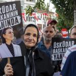 İSTANBUL (PERRE) - (Berfin GÜRBÜZ) -  - İçişleri Bakanlığı, yürütülen soruşturma kapsamında tutuklanan Üsküdar Belediye Başkanı Sinem Dedetaş'ın, Anayasa ve Belediye Kanunu hükümleri doğrultusunda geçici tedbir olarak gö...