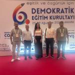 ANKARA (PERRE) - (Murat KAYIŞ) - Eğitim Sen Adıyaman Şube Başkanı Zeynal Polat, Eğitim ve Bilim Emekçileri Sendikası (Eğitim Sen) tarafından 'Eşitlik ve Özgürlük İçin' şiarıyla düzenlenen 6.