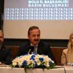 BOLU (PERRE) - (Şeriban ÖZÇAKMAK) - Anahtar Parti Genel Başkanı Yavuz Ağıralioğlu, Bolu'da gazetecilerle bir araya gelerek seçim tartışmaları, ekonomik sorunlar ve borsadaki denetim süreçlerine ilişkin açıklamalarda bulu...