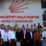 ADANA (PERRE) - (Şeriban ÖZÇAKMAK) - CHP İşveren Sendikaları ve İş Dünyasından Sorumlu Genel Başkan Yardımcısı Cemal Canpolat, Adana programı kapsamında iş dünyası temsilcileri, parti örgütü, yerel yöneticiler, esnaf ve...