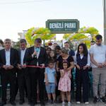 ADIYAMAN (PERRE) - (Berfin GÜRBÜZ) - Adıyaman Belediye Başkanı Abdurrahman Tutdere'nin girişimleri ve Denizli Büyükşehir Belediyesi'nin desteğiyle Karapınar Mahallesi'nde yapılan 3 bin 500 metrekarelik Denizli Parkı töre...