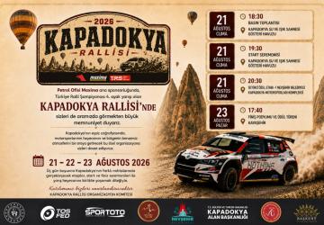 Türkiye Ralli Şampiyonası Nevşehir’de Toprak Parkura Çıkıyor