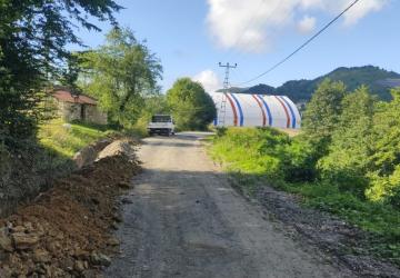Trabzon’da İki Mahalleye 4 Bin 800 Metrelik İçme Suyu Hattı