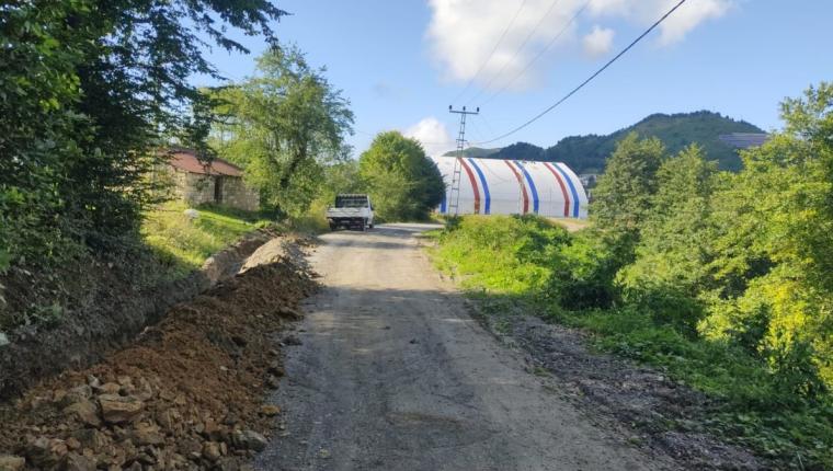 Trabzon’da İki Mahalleye 4 Bin 800 Metrelik İçme Suyu Hattı