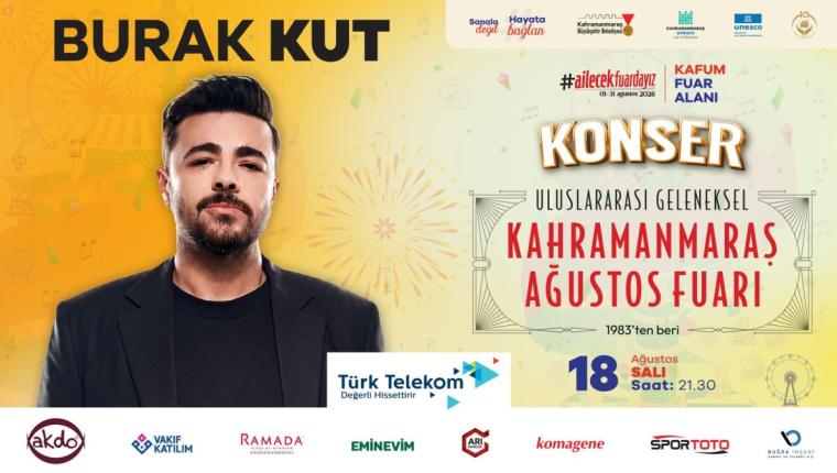 Ağustos Fuarı’nda Sahne Burak Kut’un