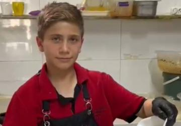 Küçük usta Ömer Bağır, Adıyaman tavasıyla beğeni topladı - Videolu Haber