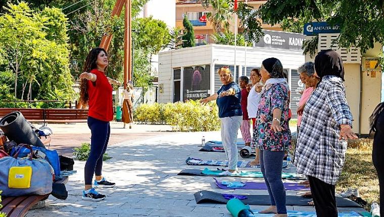 Kadın Danışma Merkezi'nde sabah sporu