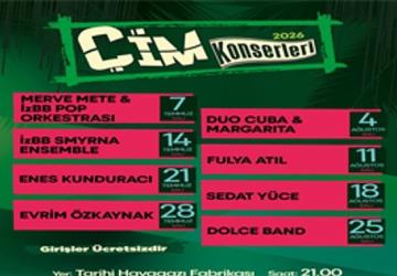 Çim Konserleri yaza renk katacak