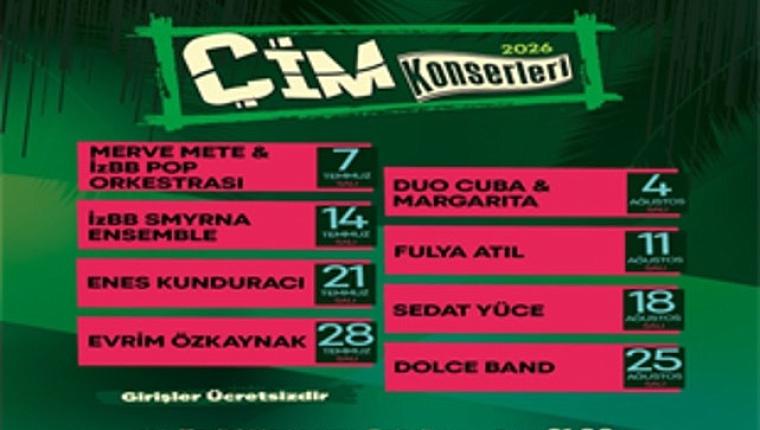 Çim Konserleri yaza renk katacak