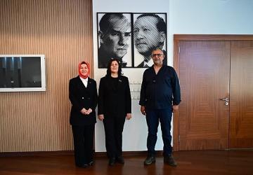 Başkan Çerçioğlu'na İçişleri Bakanlığı İller İdaresi Genel Müdürlüğü Muhtarlar Daire Başkanı Üstüner ve Türkiye Basın Platformu Başkanı Tanış'tan Ziyaret