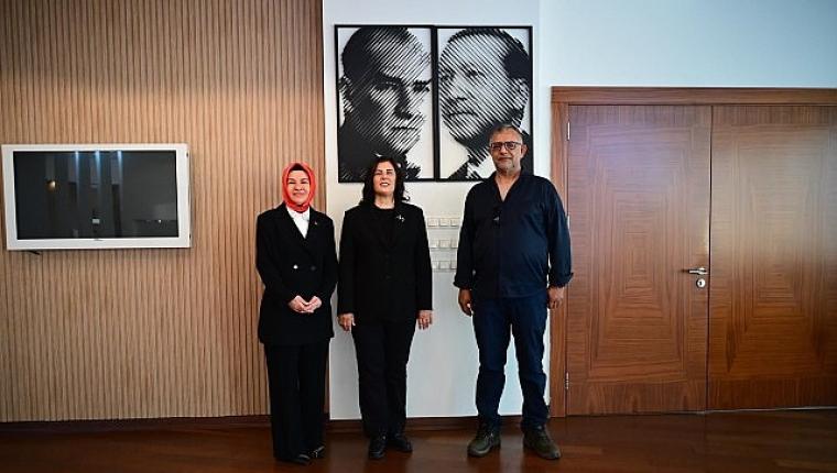 Başkan Çerçioğlu'na İçişleri Bakanlığı İller İdaresi Genel Müdürlüğü Muhtarlar Daire Başkanı Üstüner ve Türkiye Basın Platformu Başkanı Tanış'tan Ziyaret