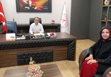 Başkan Karakuş Sağlık Müdürü Şirik’e sağlık çalışanlarının taleplerini iletti