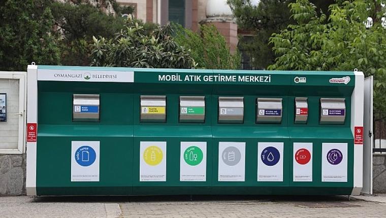 Osmangazi Belediyesi'nden Geri Dönüşüm Seferberliği
