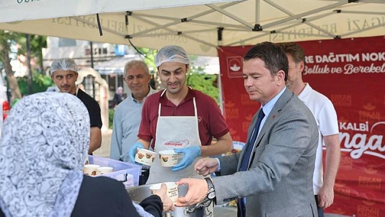 Osmangazi'de Muharrem Ayının Bereketi Yaşandı