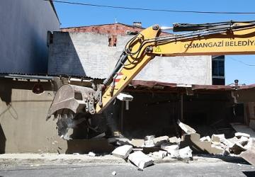 Osmangazi'de Kaçak Yapılara Geçit Yok
