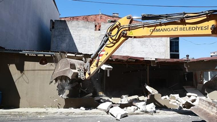 Osmangazi'de Kaçak Yapılara Geçit Yok
