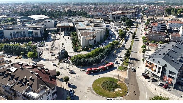 İnegöl'de Metrobüs İçin Test Sürüşü Yapıldı