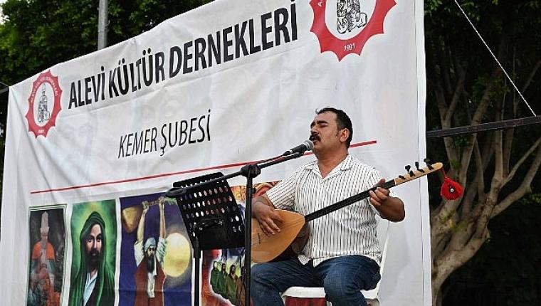 Alevi Kültür Dernekleri Kemer Şubesinden aşure lokması