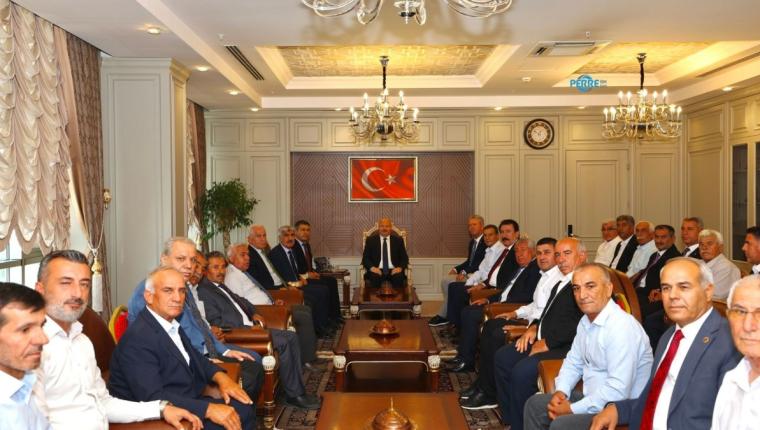 Vali Küçük, İl Genel Meclisi üyelerini kabul etti