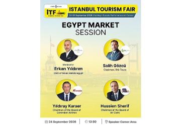 İstanbul Turizm Fuarı'nda Mısır Turizm Pazarı Masaya Yatırılacak