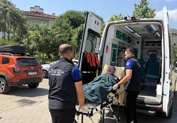 Büyükşehir'in sağlık eli 7/24 görev başında