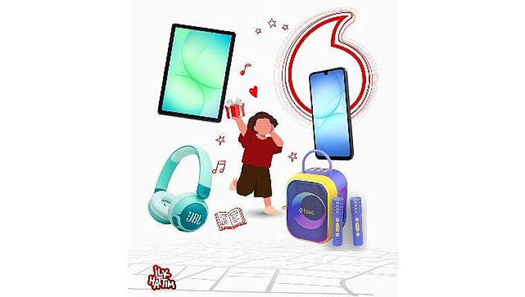Vodafone'dan Karne Heyecanını Katlayacak Çekiliş Kampanyası