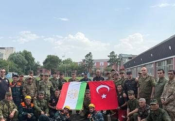 Konya Büyükşehir'den Tacikistan'da Yüksek Katlı Yapılara Müdahale Eğitimi