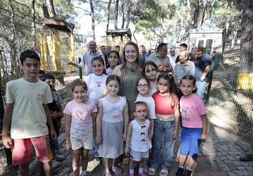 Başkan Mutlu Macera Parkı'nda çocuklarla bir araya geldi