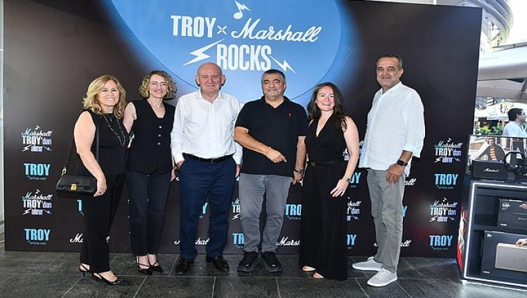 'Marshall Troy'dan Alınır' Lansmanı, Troy ve Marshall iş birliği ile Kanyon'da düzenlenen özel davetle tanıtıldı