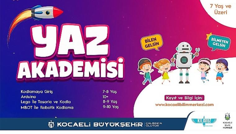 Kocaeli Bilim Merkezi'nde bilim dolu bir yaz