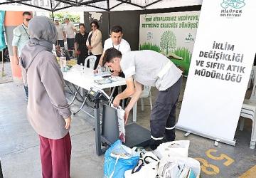 Nilüfer'de atık kağıtları getiren hediye kazanıyor