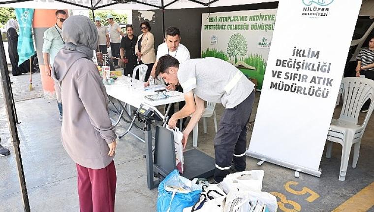 Nilüfer'de atık kağıtları getiren hediye kazanıyor