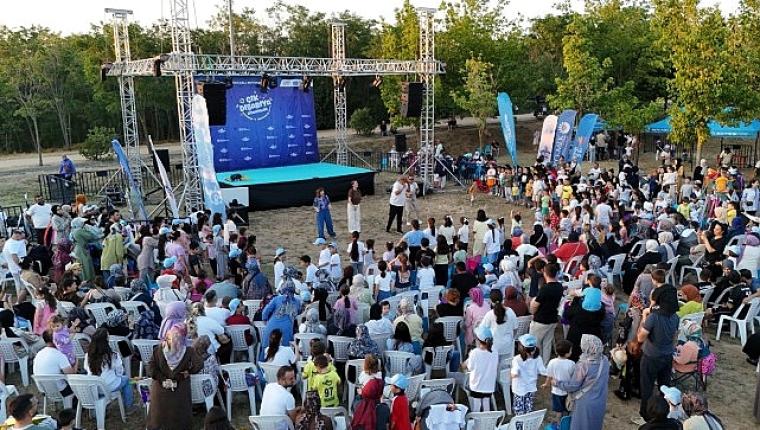 Bu etkinlikte çocuk kahkahaları eksik olmuyor