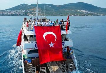Dikili'de 100. Yıl Coşkusu: Kabotaj Bayramı Büyük Katılımla Kutlandı