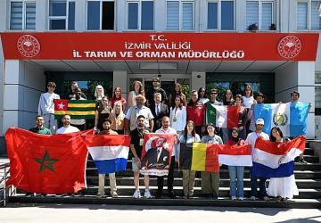 69. IAAS Dünya Kongresi Kapsamında İzmir İl Tarım ve Orman Müdürlüğüne Ziyaret