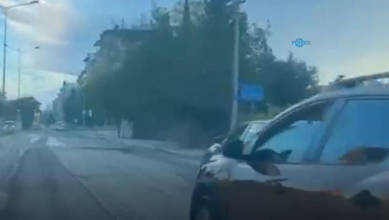 Adıyaman’da trafikte tehlikeli makas anları kameralara yansıdı - Videolu Haber