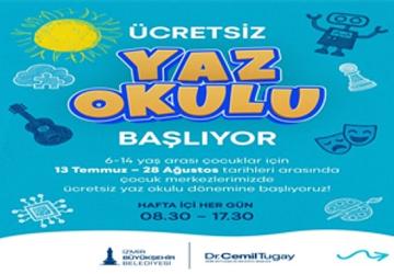 İzmirli çocuklar için renkli yaz tatili