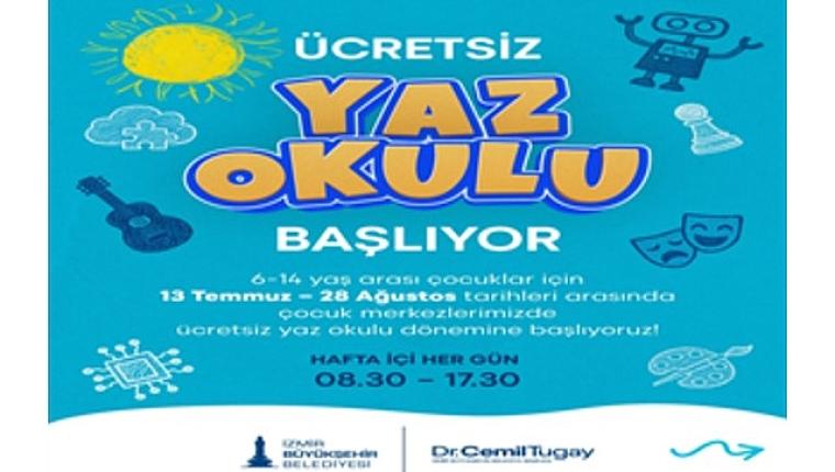 İzmirli çocuklar için renkli yaz tatili