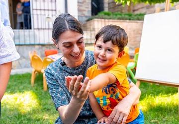 Üsküdar'da Özel Çocuklar Yaz Atölyelerinde Sosyalleşmenin ve Paylaşmanın Keyfini Yaşadı
