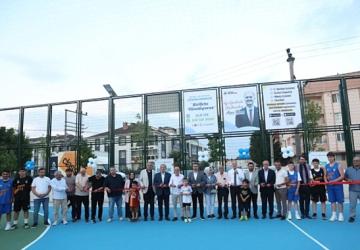Süleymaniye Mahallesinde Yeni Semt Sahası Törenle Açıldı