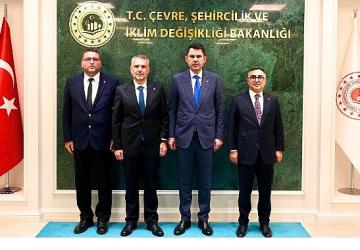Bayrampaşa'nın dönüşümünde yeni dönem: Akın, Bakan Kurum ile yol haritasını değerlendirdi