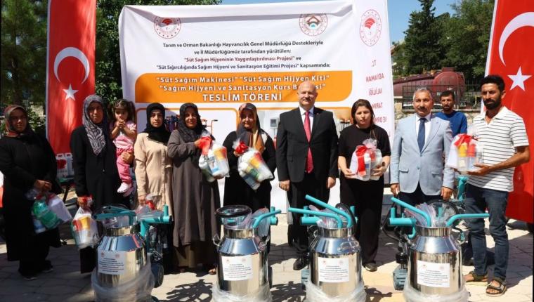 Adıyaman’da hayvancılığa güç katan destek