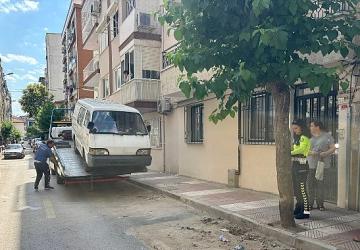 Görüntü Kirliliği ve Risk Oluşturan Hurda Araçlar Kaldırılıyor