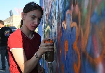 Binlerce genç Gençlik ve Graffiti Festivali'nde buluştu